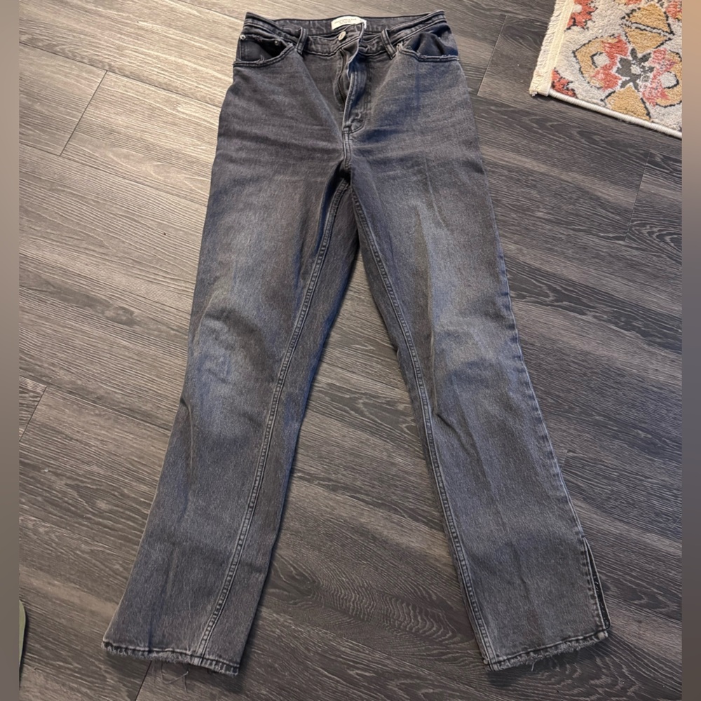 Abercrombie & Fitch Charcoal Denim Jeans